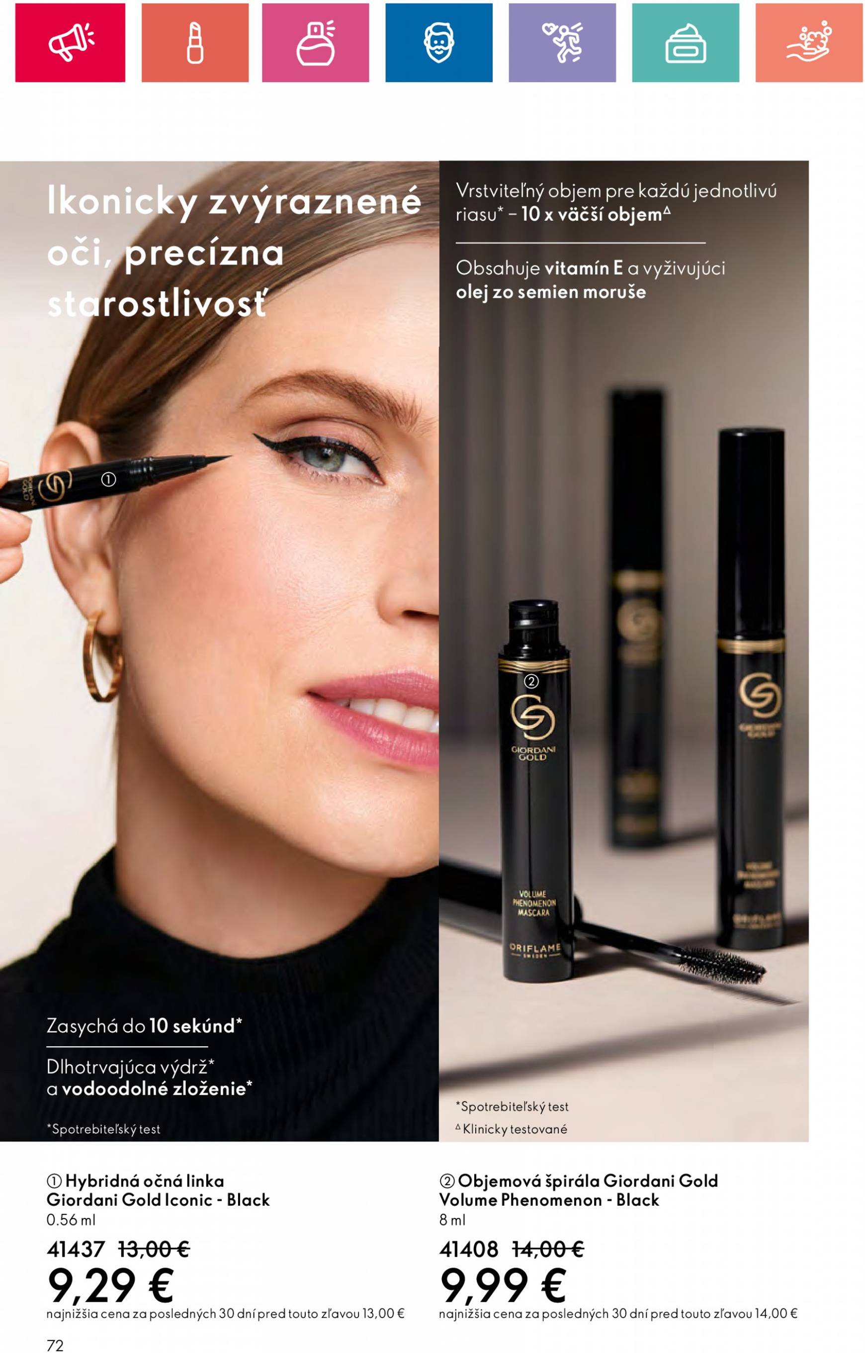 ORIFLAME leták platný od 10.09. - 30.09. 72