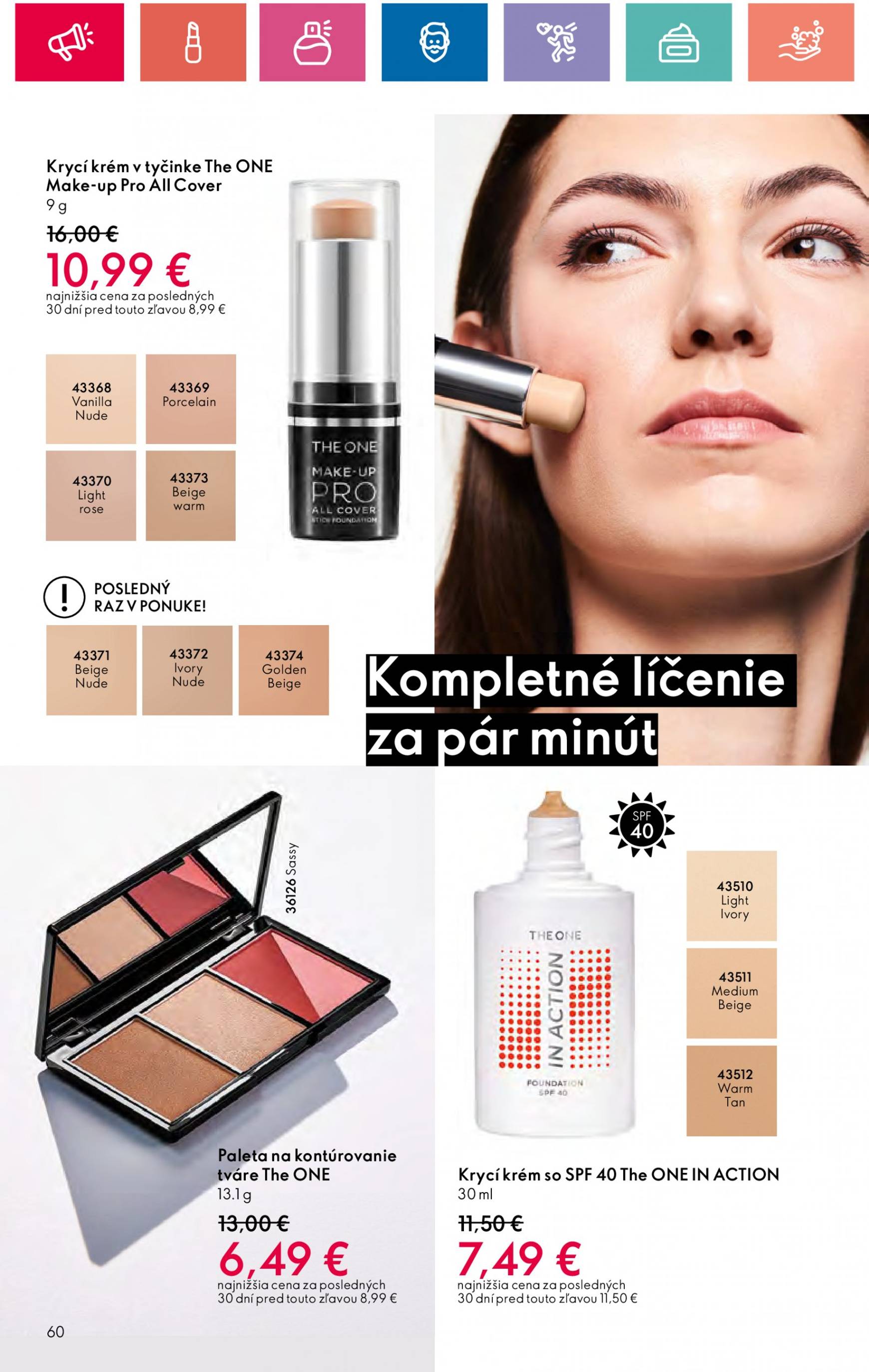 ORIFLAME leták platný od 10.09. - 30.09. 60