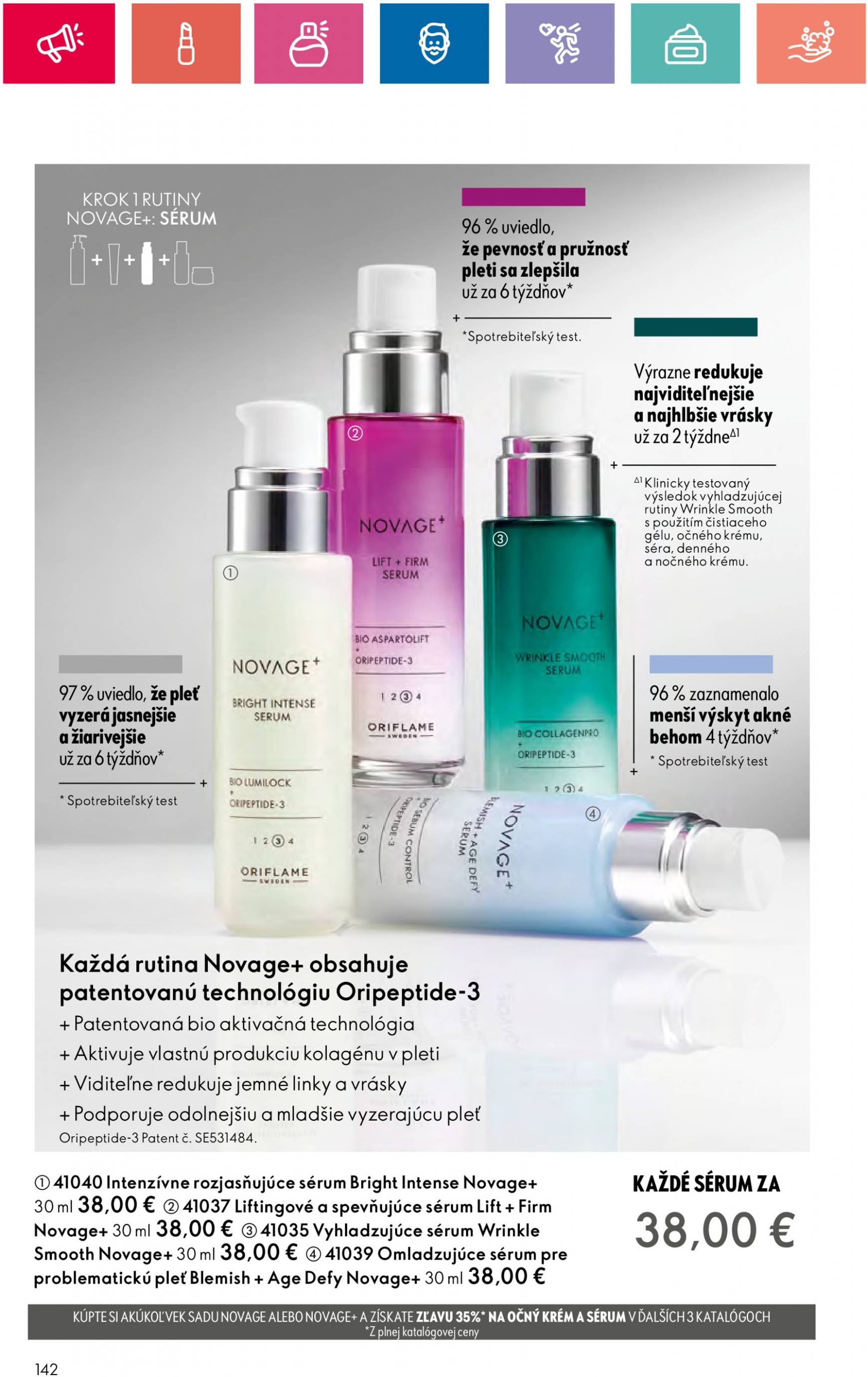 ORIFLAME leták platný od 10.09. - 30.09. 142