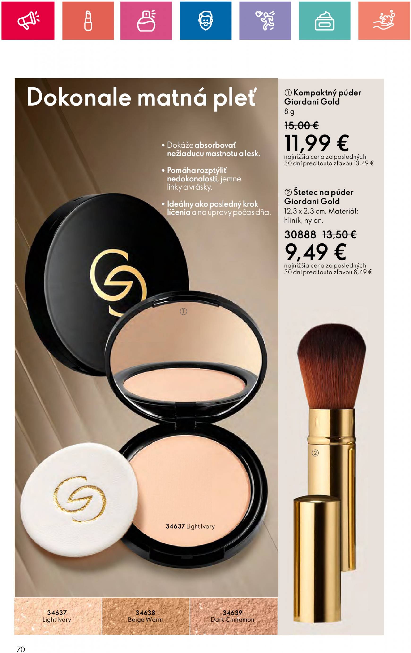 ORIFLAME leták platný od 10.09. - 30.09. 70