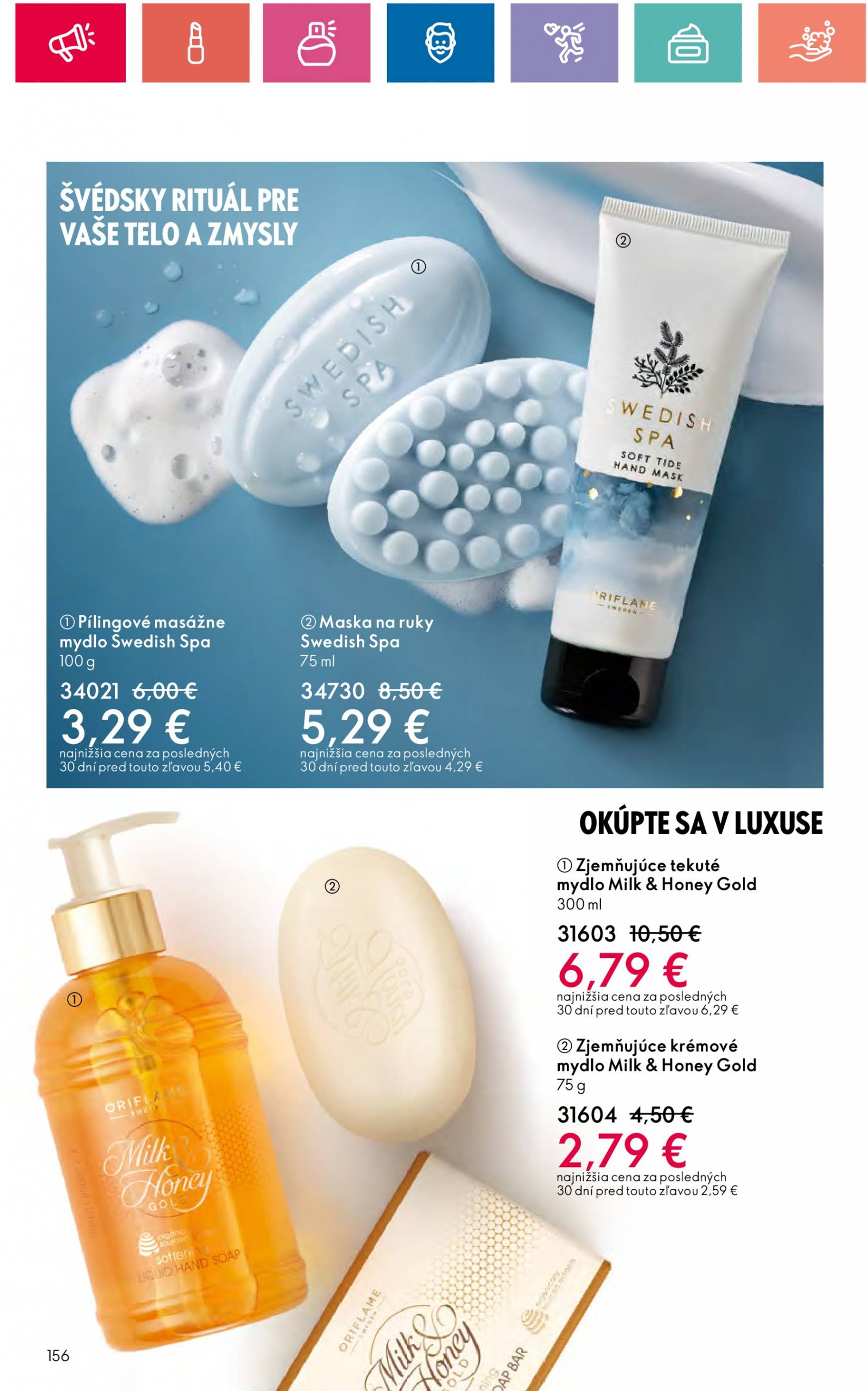 ORIFLAME leták platný od 10.09. - 30.09. 156