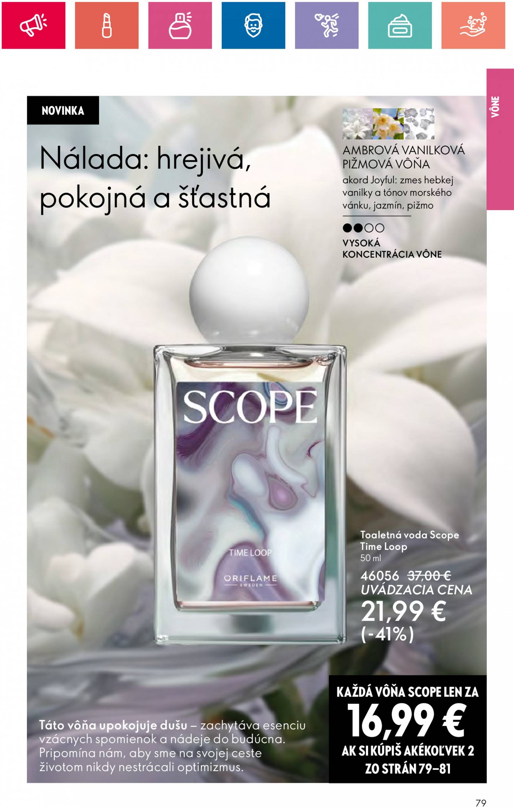 ORIFLAME leták platný od 10.09. - 30.09. 79