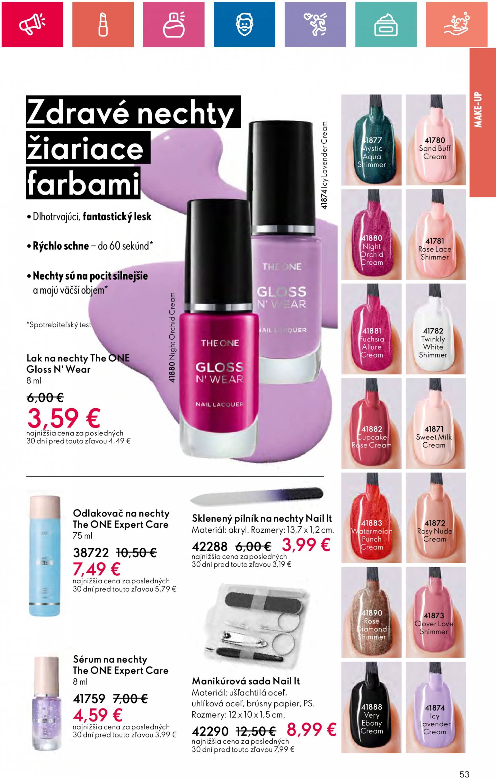 ORIFLAME leták platný od 10.09. - 30.09. 53