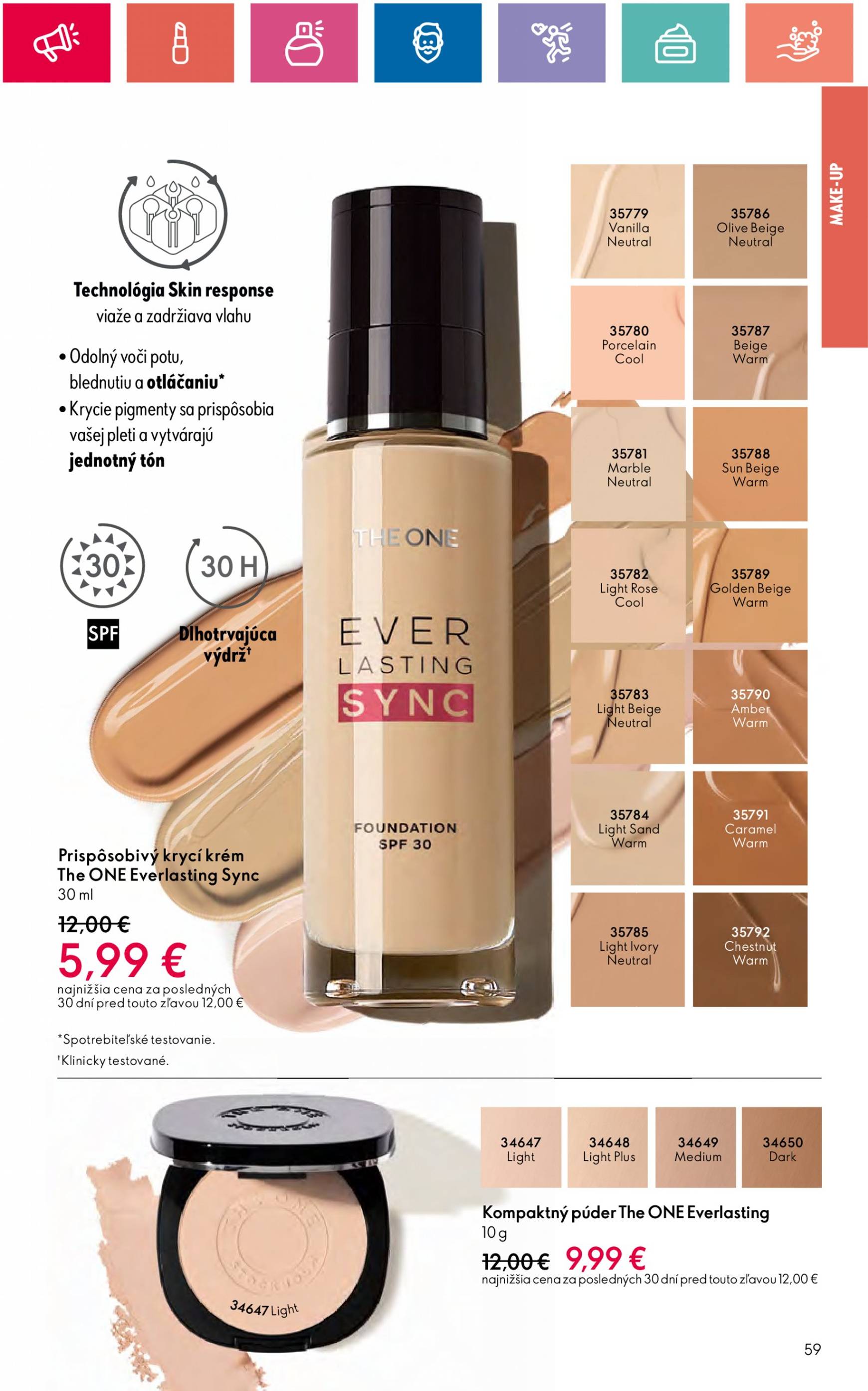 ORIFLAME leták platný od 10.09. - 30.09. 59