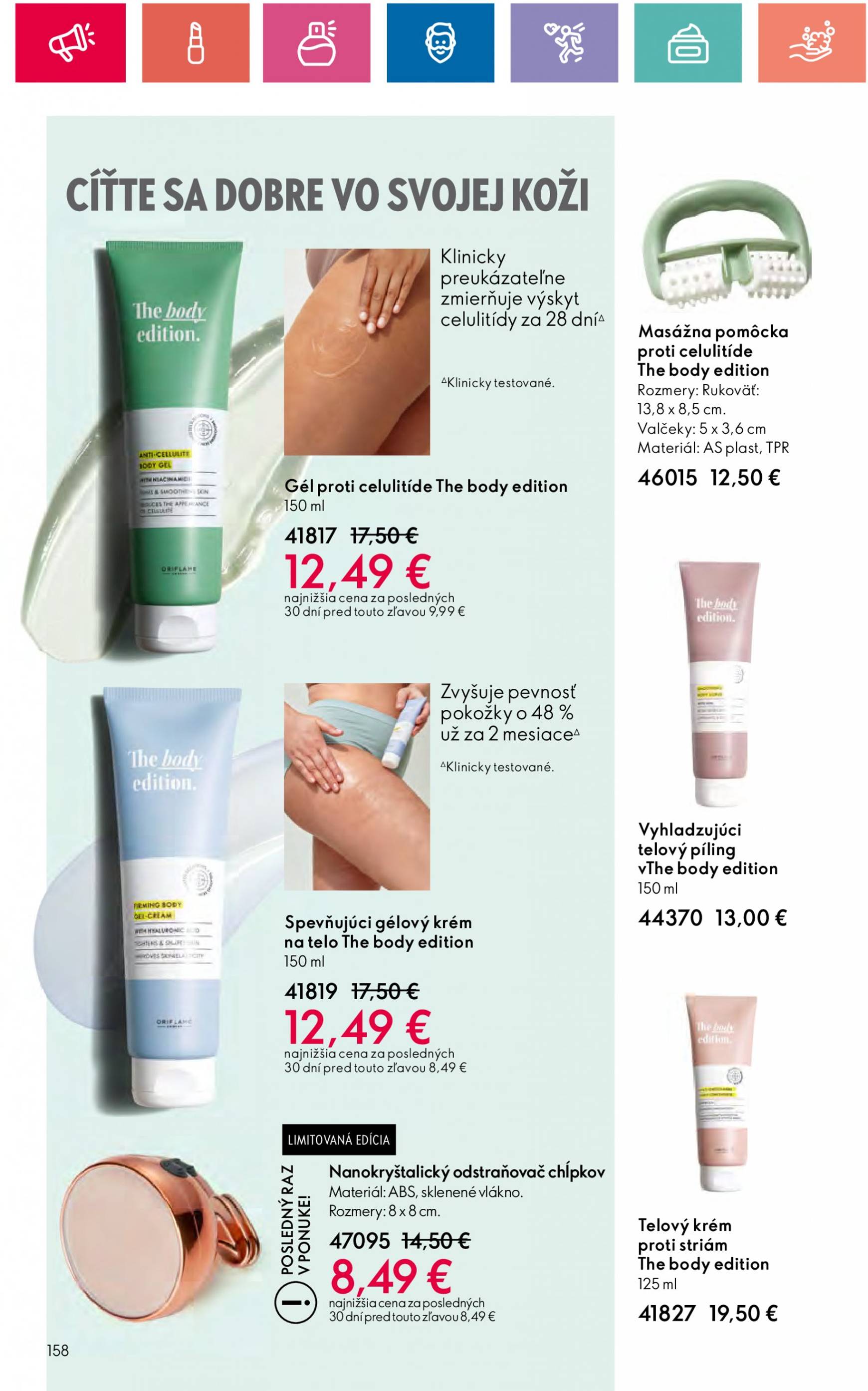 ORIFLAME leták platný od 10.09. - 30.09. 158