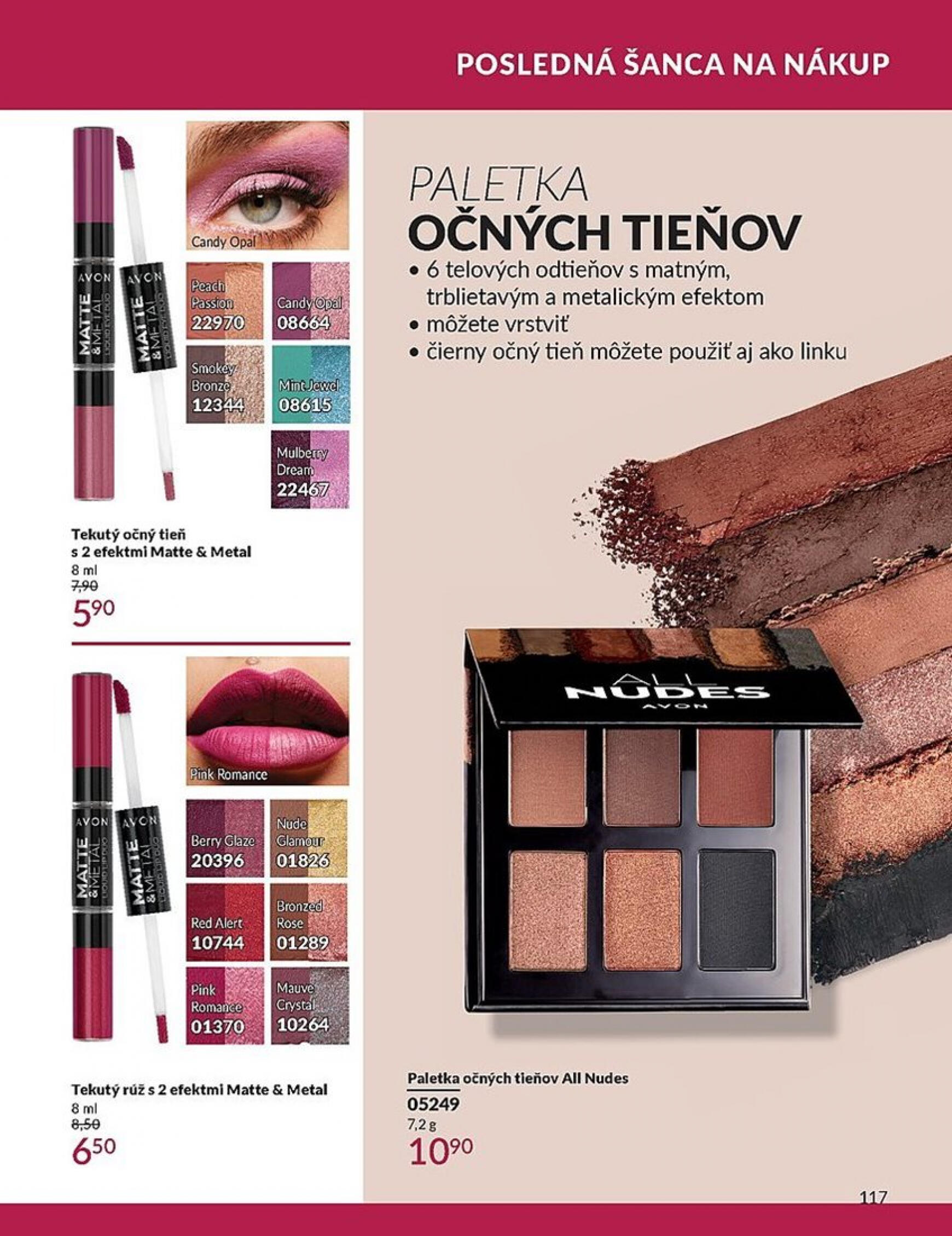 Avon leták platný od 01.06. - 30.06. 117