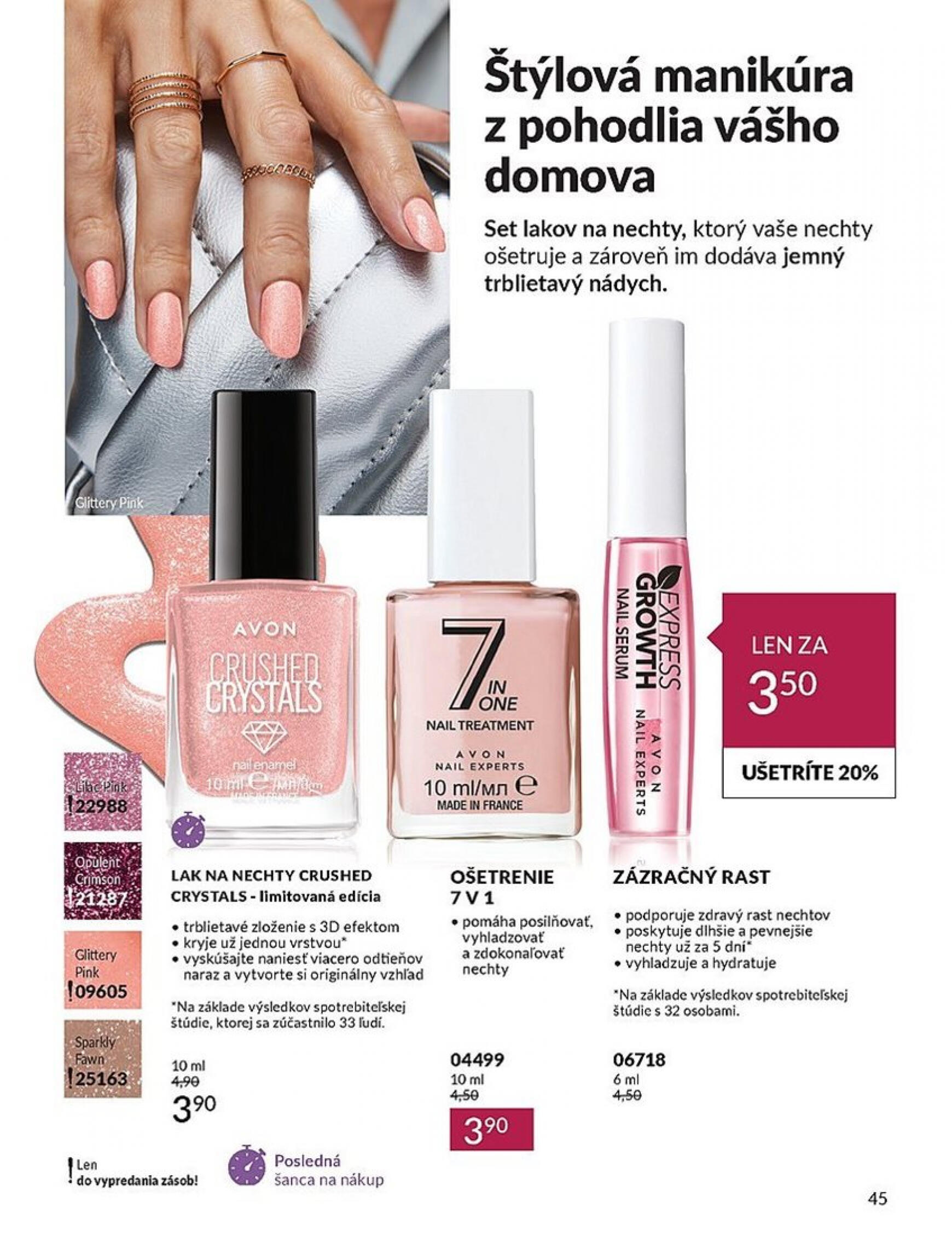 Avon leták platný od 01.06. - 30.06. 45