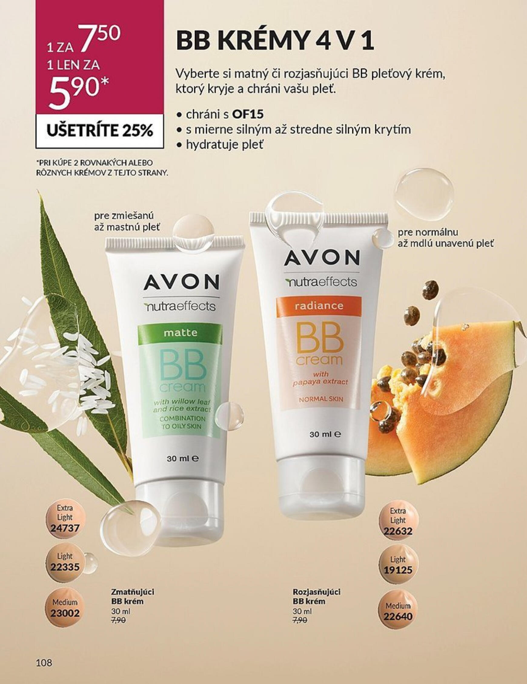 Avon leták platný od 01.06. - 30.06. 108