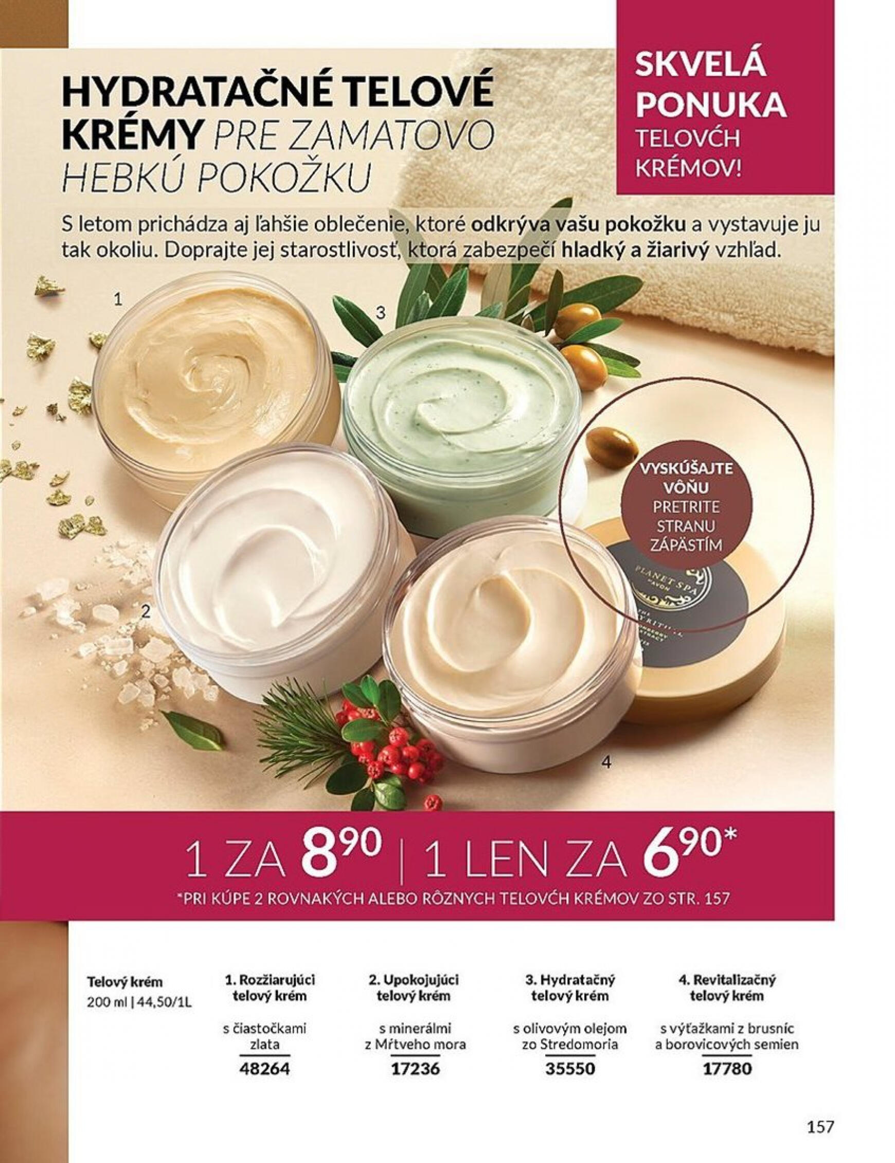 Avon leták platný od 01.06. - 30.06. 157