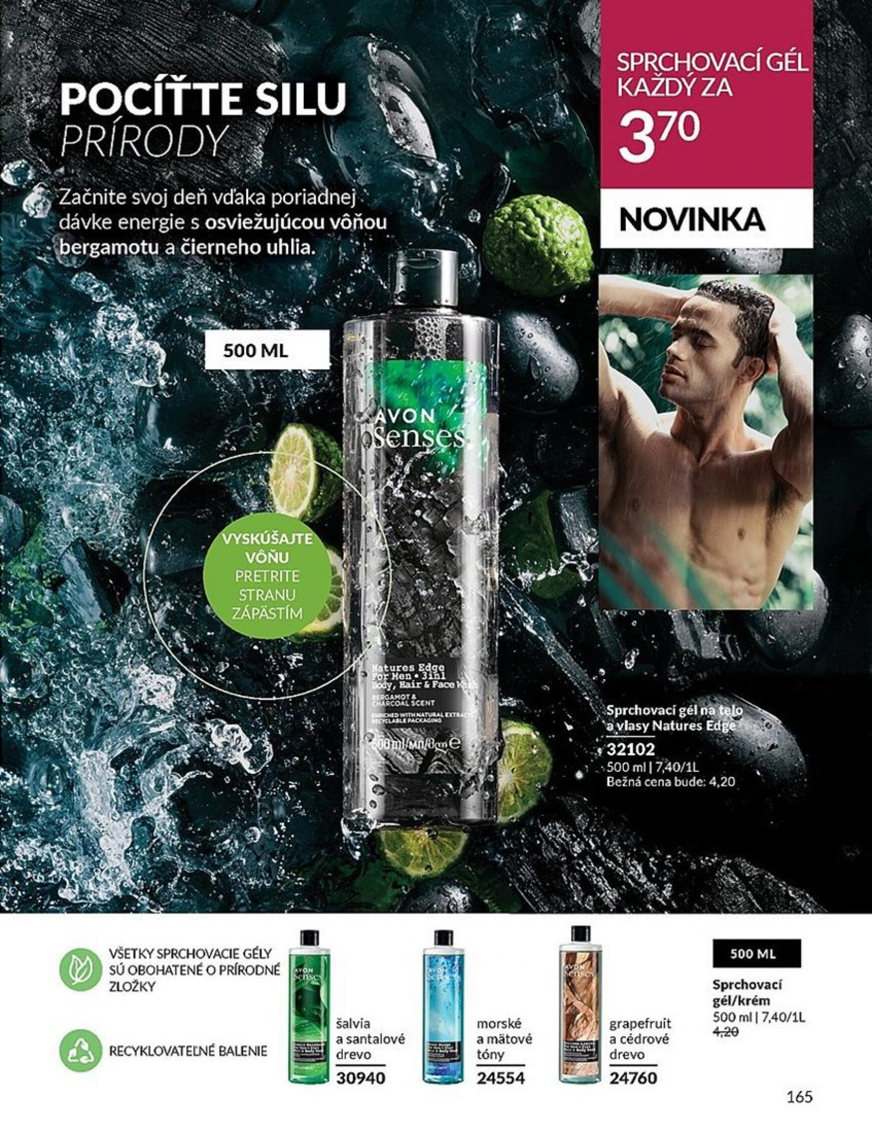 Avon leták platný od 01.06. - 30.06. 165