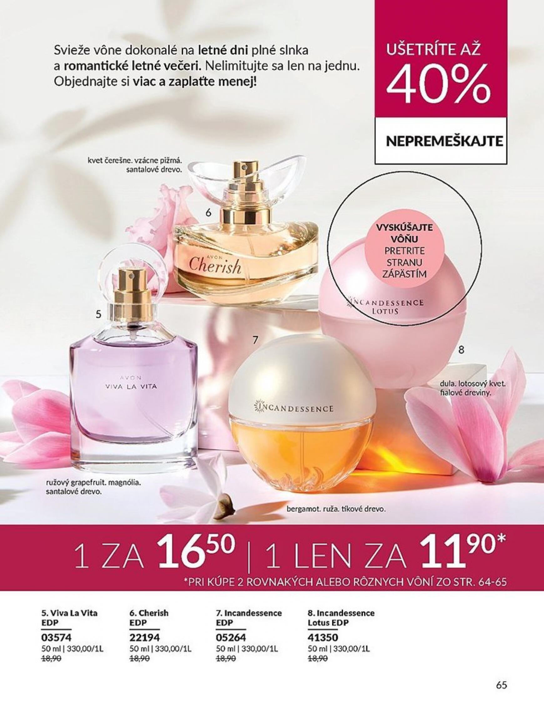 Avon leták platný od 01.06. - 30.06. 65