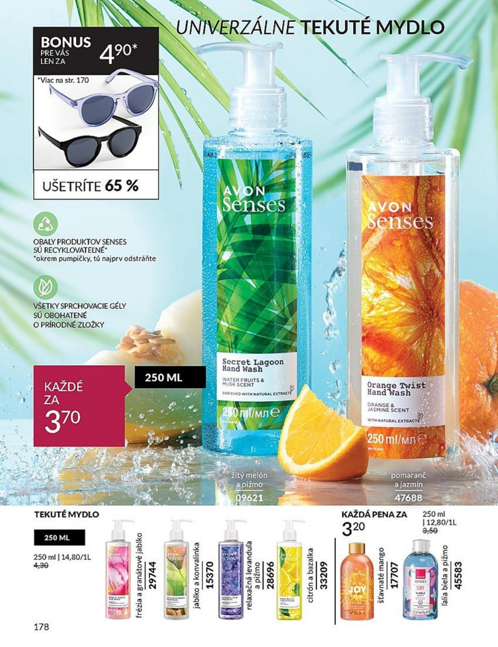 Avon leták platný od 01.06. - 30.06. 178