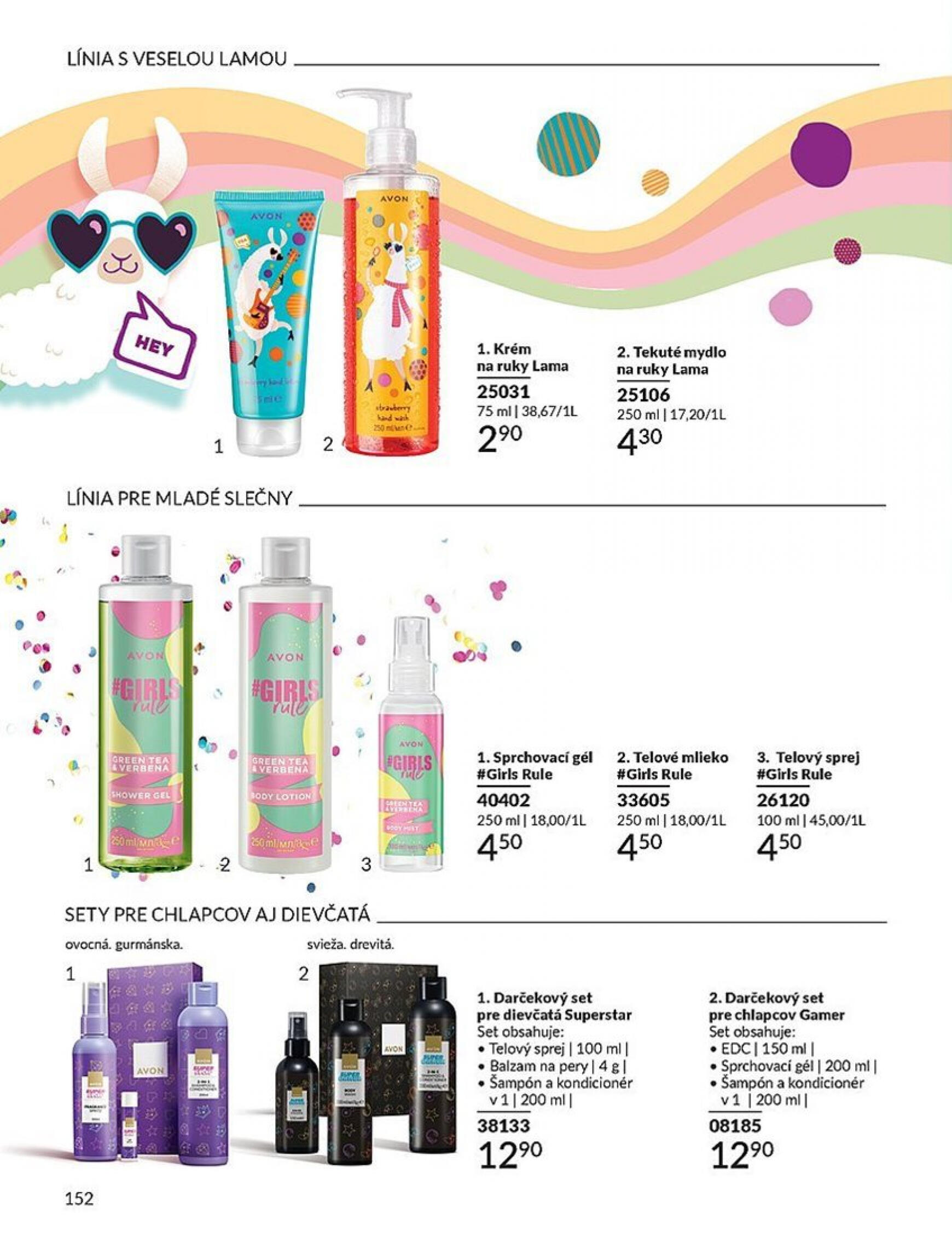 Avon leták platný od 01.06. - 30.06. 152