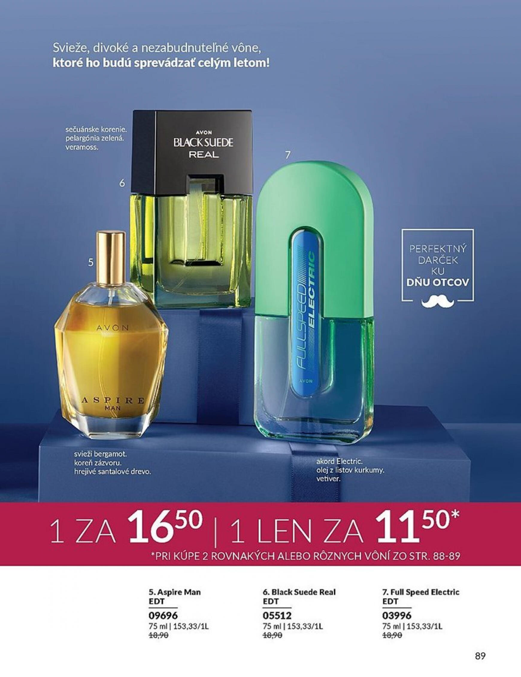 Avon leták platný od 01.06. - 30.06. 89