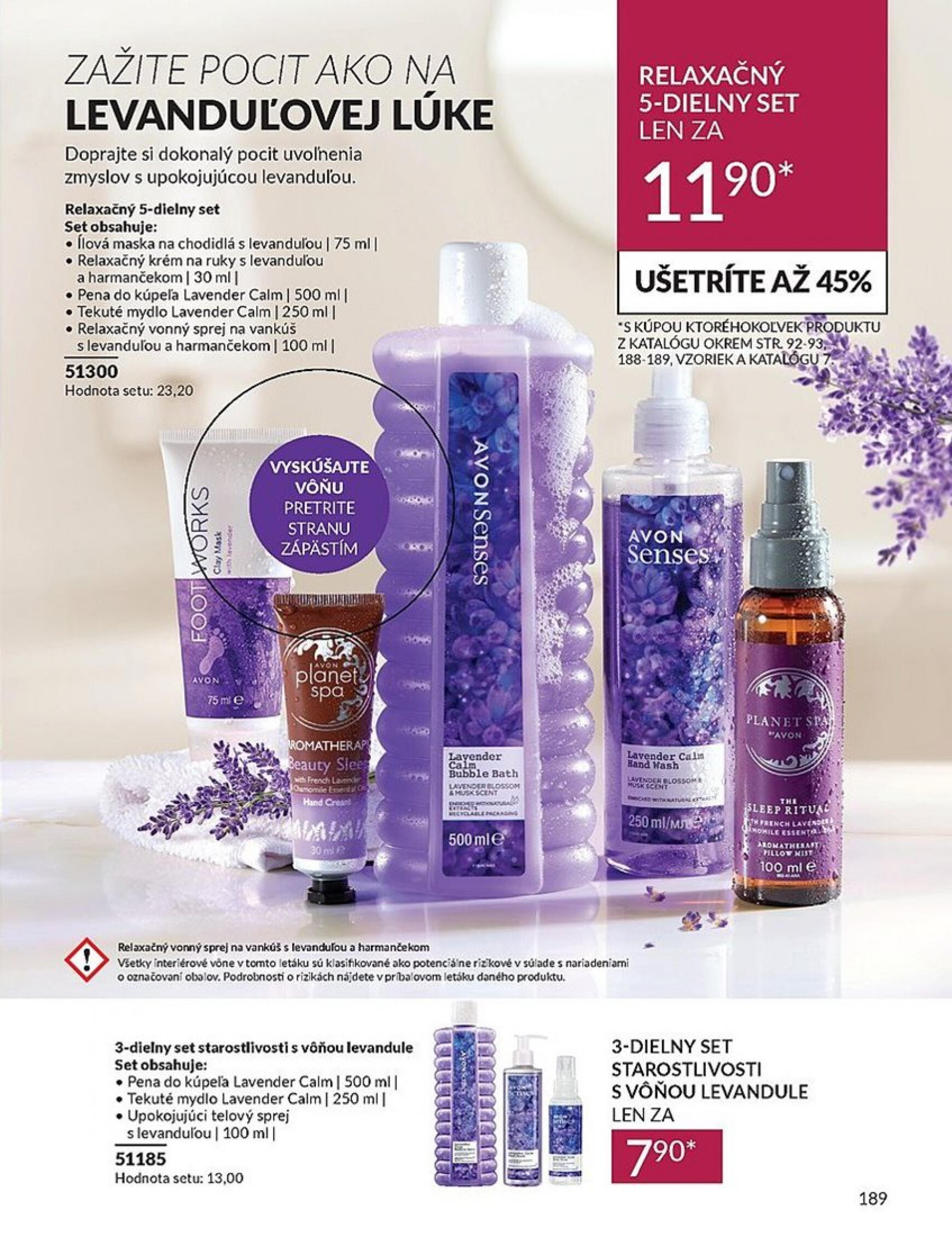 Avon leták platný od 01.06. - 30.06. 189