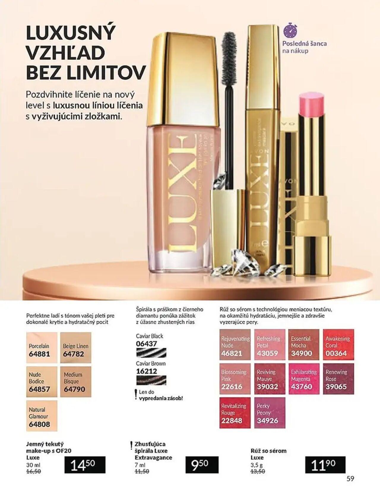 Katalóg AVON 9 2024 » Aktuálny leták online 01.09.2024 - 30.09.2024 58