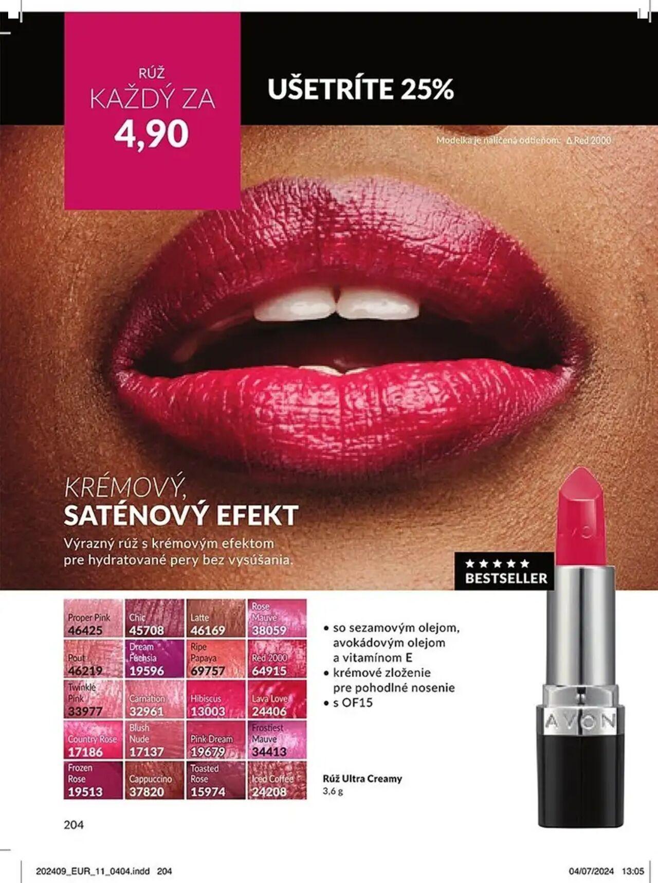 Katalóg AVON 9 2024 » Aktuálny leták online 01.09.2024 - 30.09.2024 203