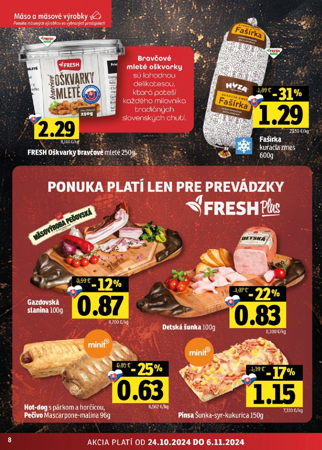 Fresh Východné Slovensko 24.10.2024 - 06.11.2024 8