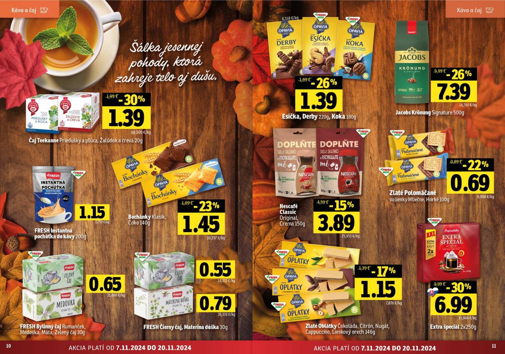 Fresh - Stredné a západné Slovensko leták platný od 07.11. - 20.11. 6