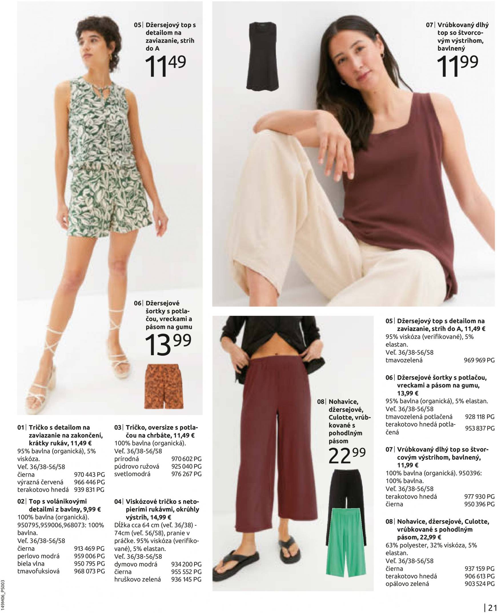 Bonprix - Inšpirácia outfitov leták platný od 01.06. - 17.09. 23