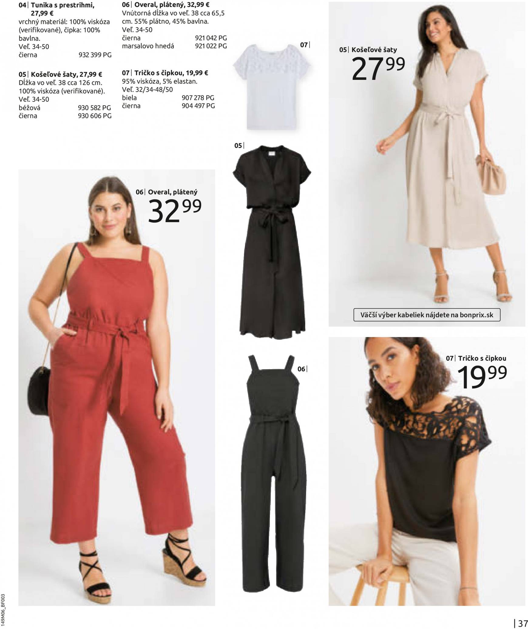 Bonprix - Inšpirácia outfitov leták platný od 01.06. - 17.09. 39