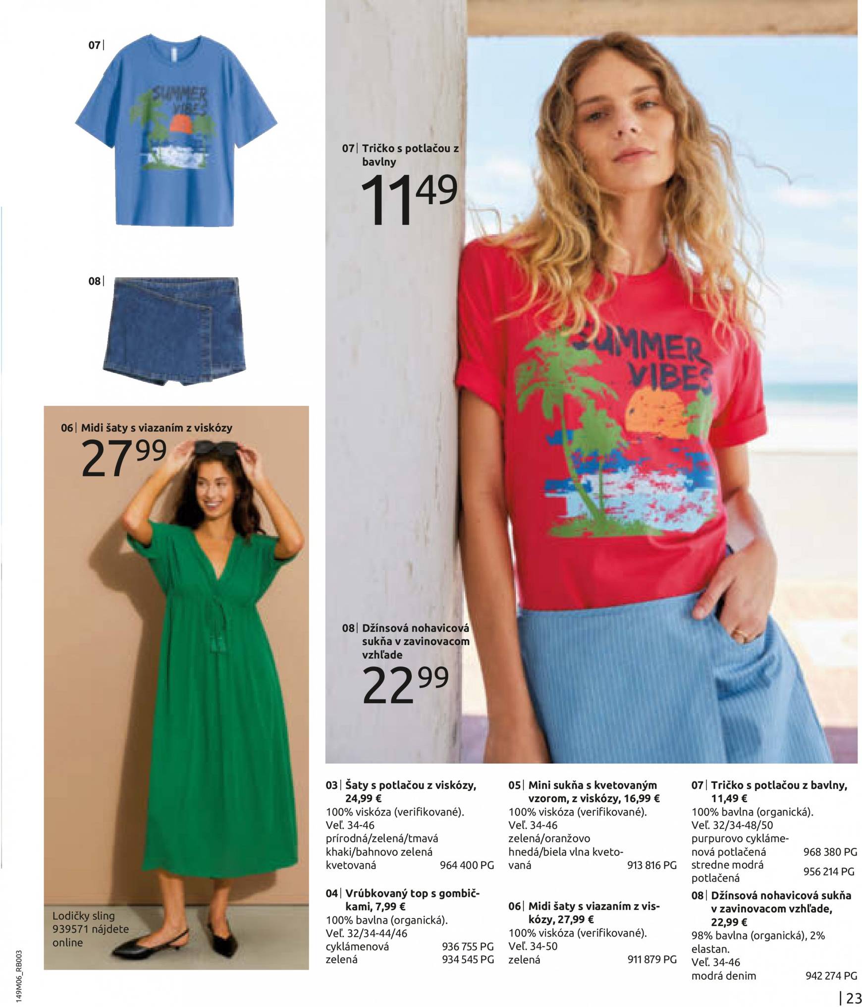 Bonprix - Inšpirácia outfitov leták platný od 01.06. - 17.09. 25