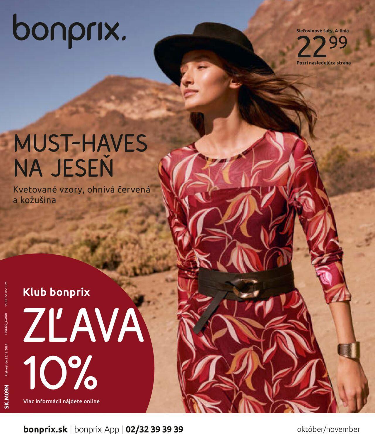 Bonprix katalóg Must-Haves na jeseň 24.09.2024 - 23.11.2024