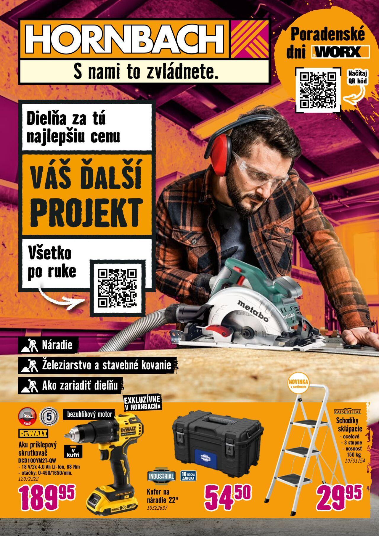 Hornbach leták 09.10.2024 - 23.10.2024