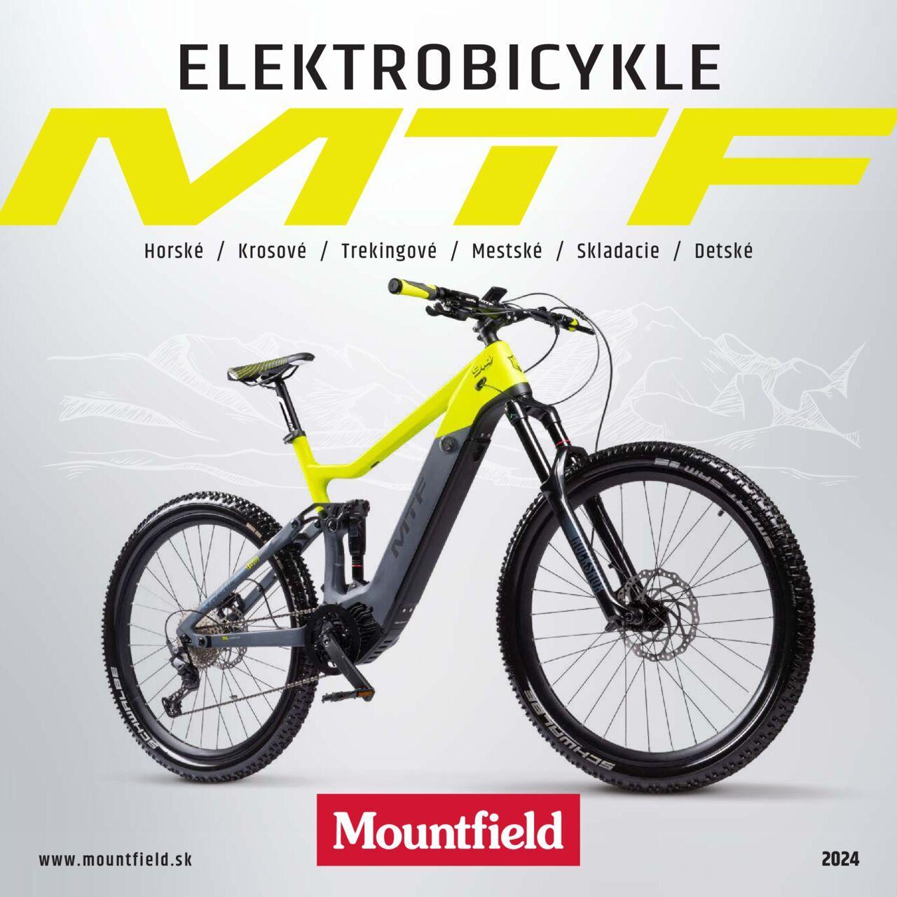 Mountfield Elektrobicykle od štvrtka 28.03.2024