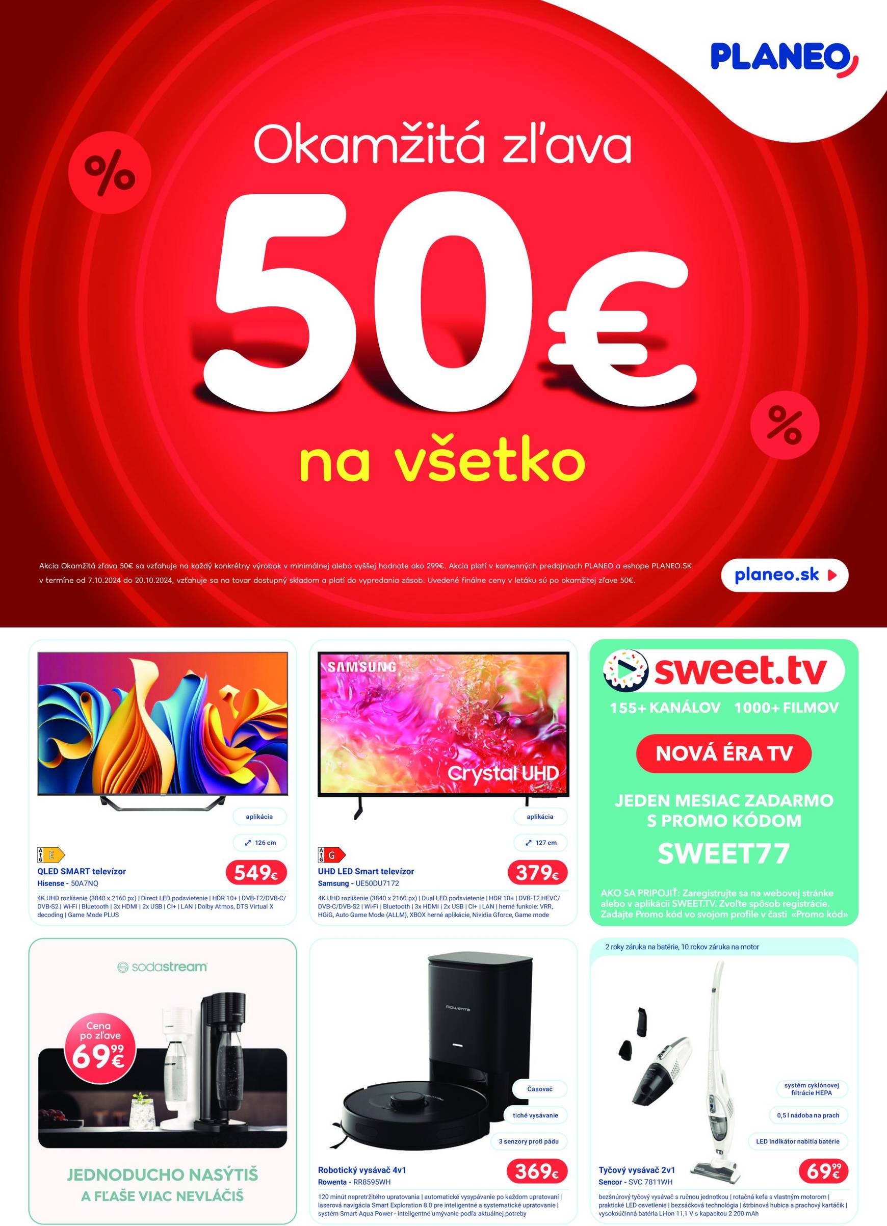 Planeo elektro leták platný od 07.10. - 20.10.