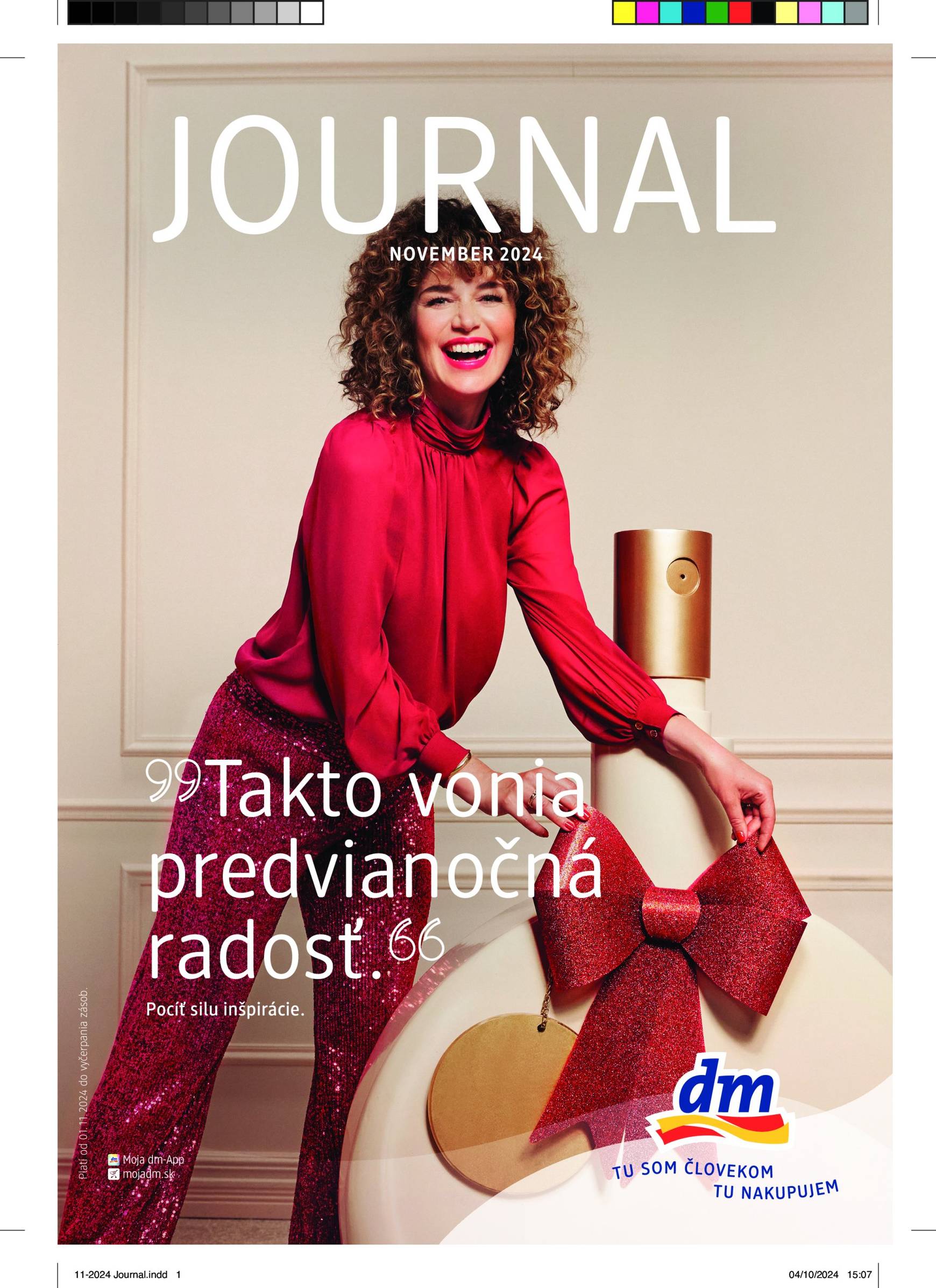 dm drogerie - Journal a active beauty leták platný od 01.11. - 30.11.