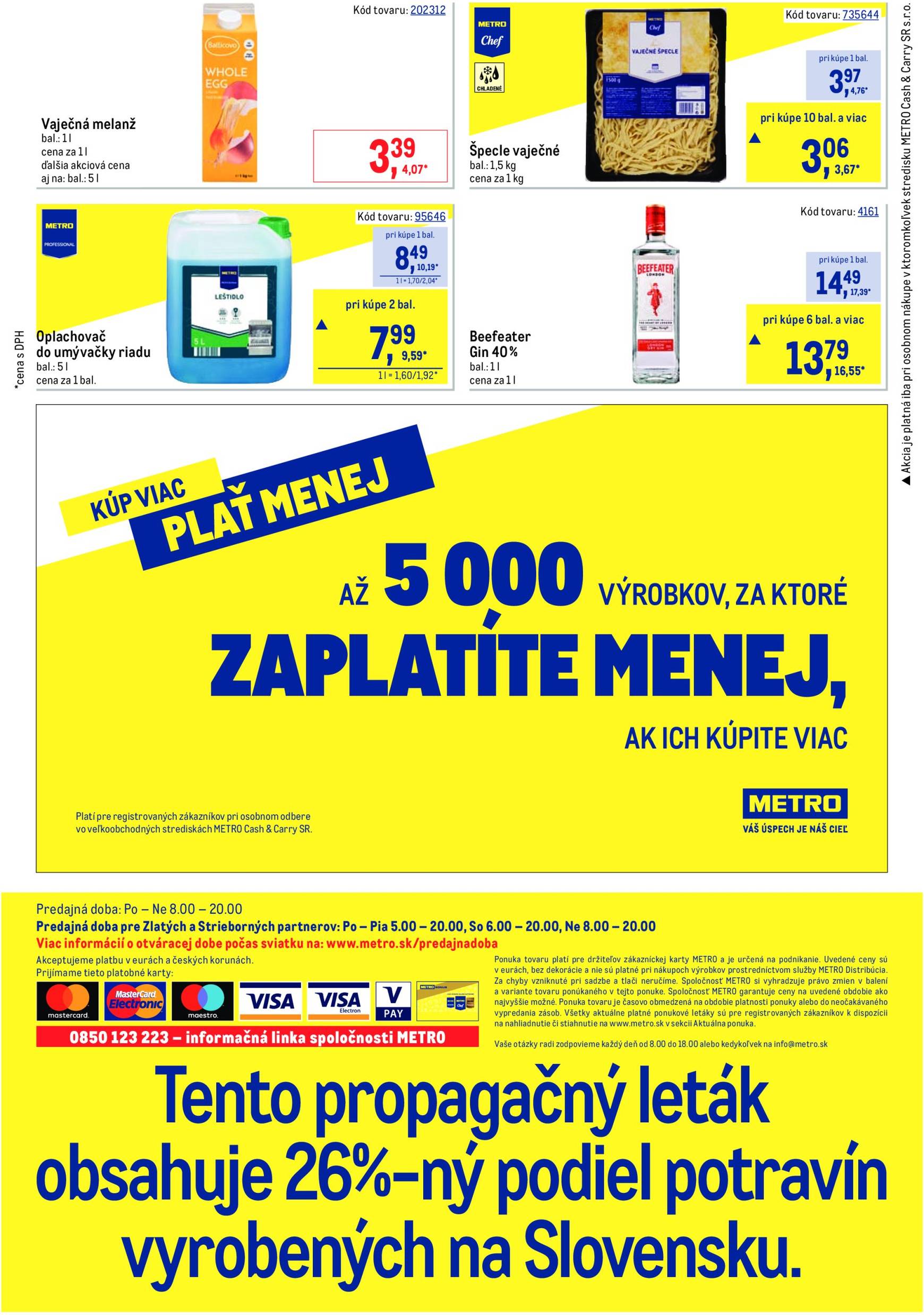 Metro - Gastronómia leták platný od 06.11. - 19.11. 32