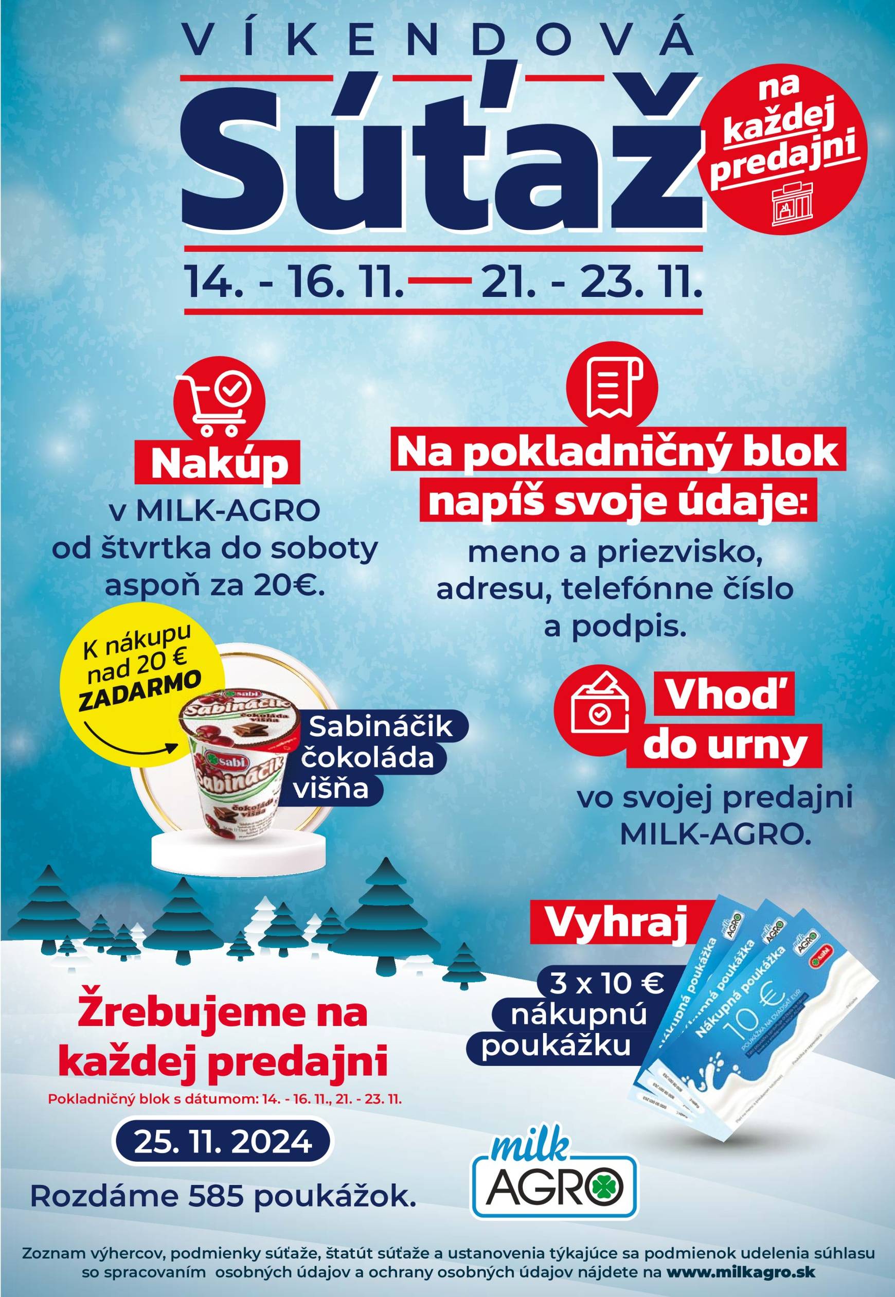 Milk Agro leták platný od 20.11. - 26.11. 3