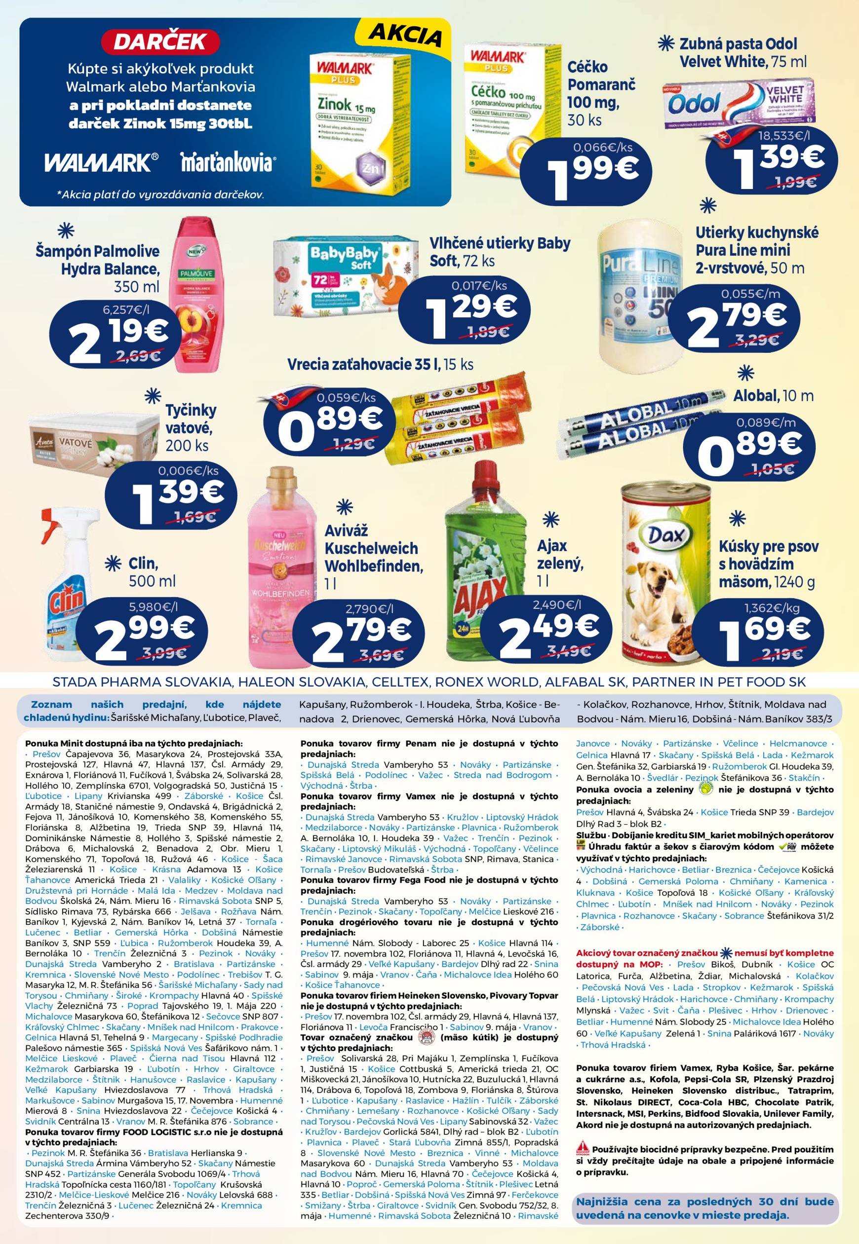 Milk Agro leták platný od 20.11. - 26.11. 15