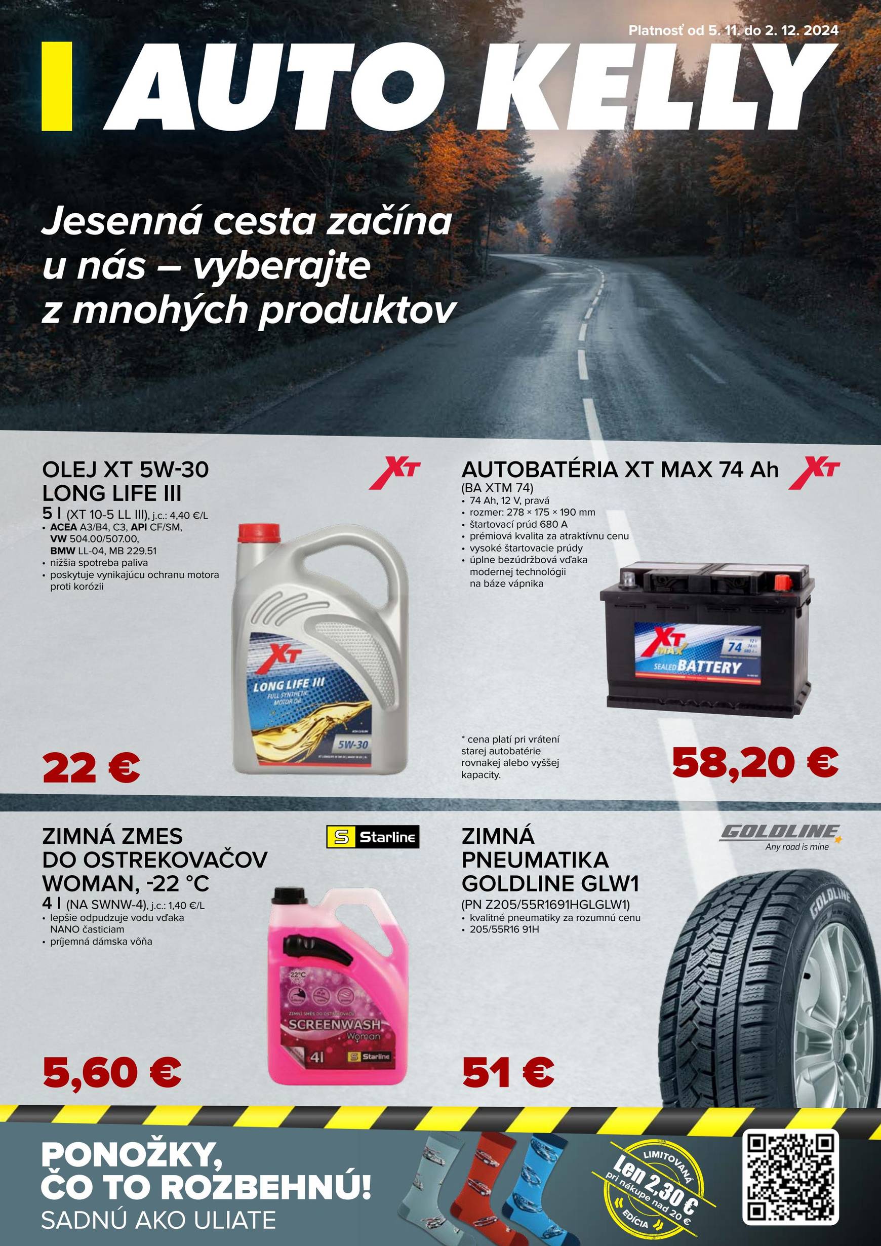 Auto Kelly leták platný od 05.11. - 02.12.