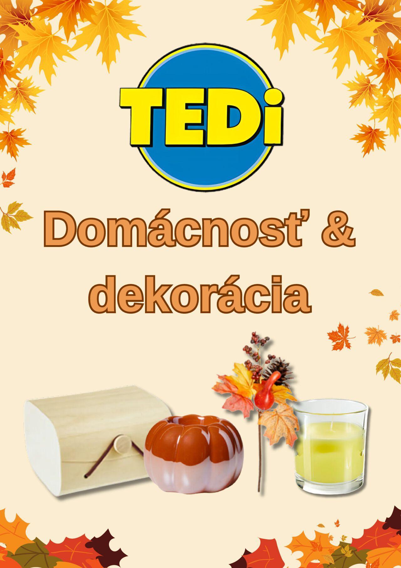 TEDi leták 21.10.2024 - 21.11.2024