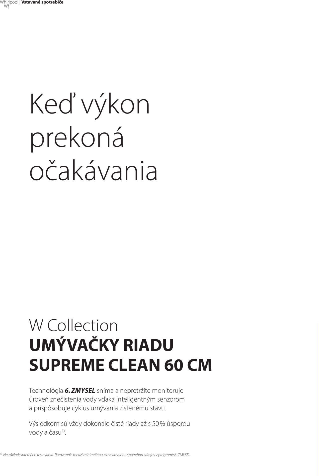 Whirlpool katalóg vstavaných spotrebičov od štvrtka 25.01.2024 204