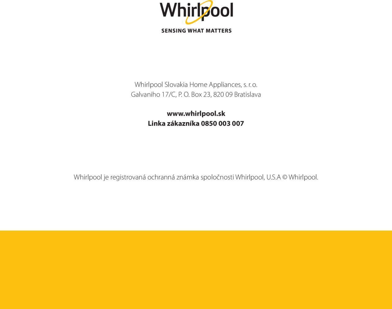 Whirlpool katalóg vstavaných spotrebičov od štvrtka 25.01.2024 286