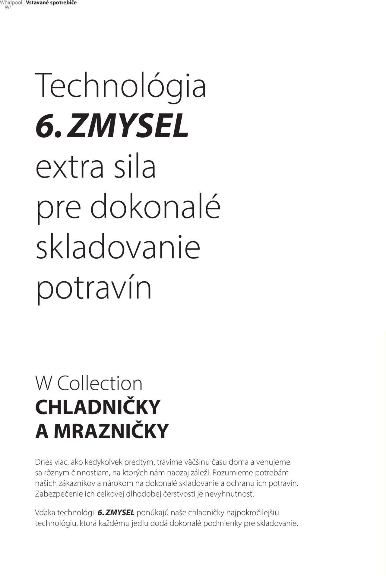 Whirlpool katalóg vstavaných spotrebičov od štvrtka 25.01.2024 249