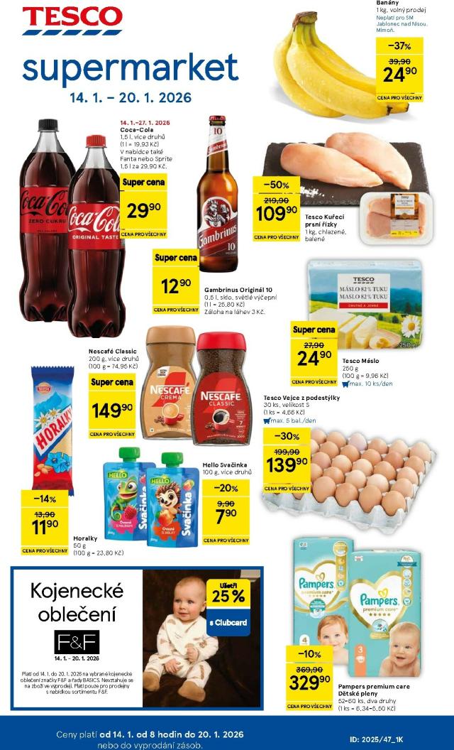 Tesco katalog