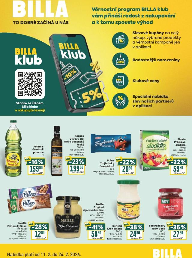 Billa katalog