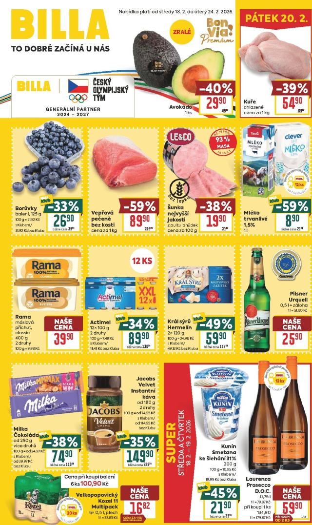 Billa katalog