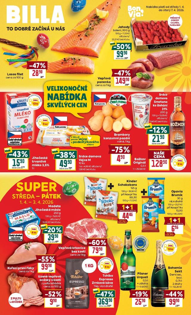 Billa katalog