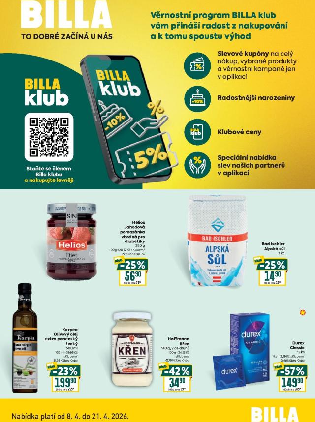 Billa katalog