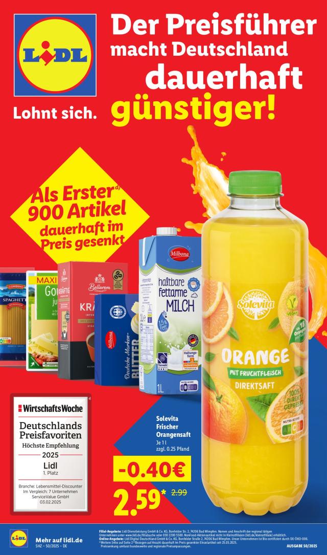 LIDL Angebotsflyer