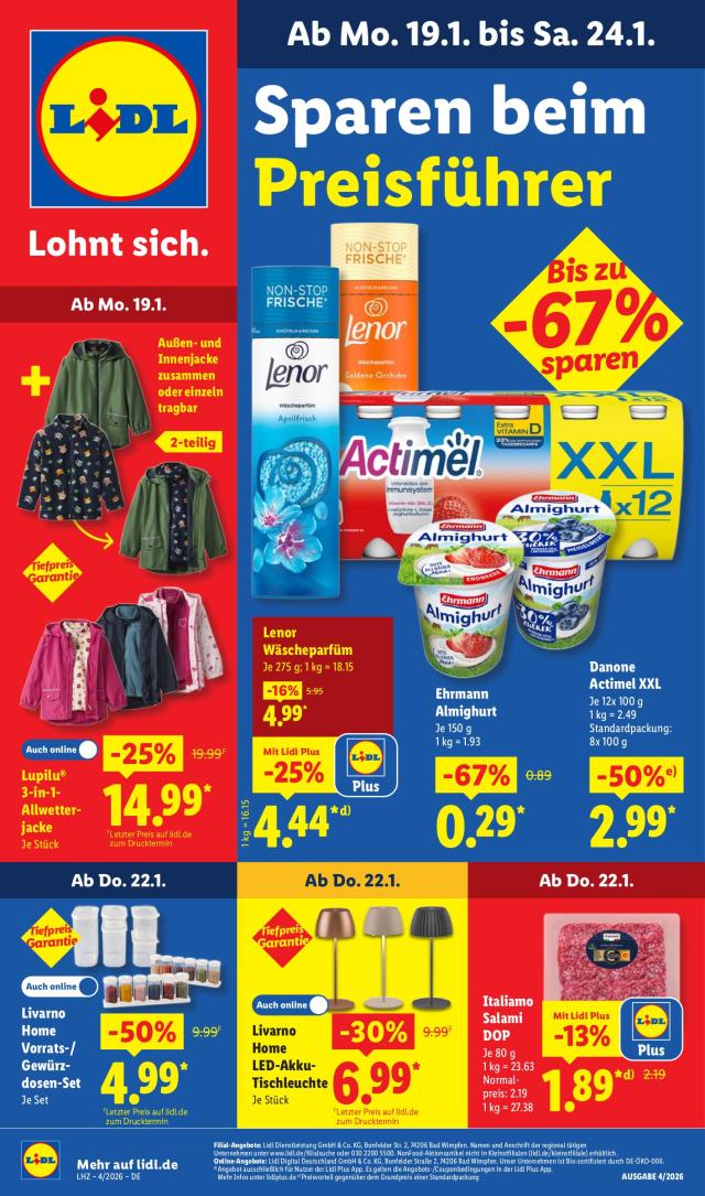 LIDL Wochenangebote
