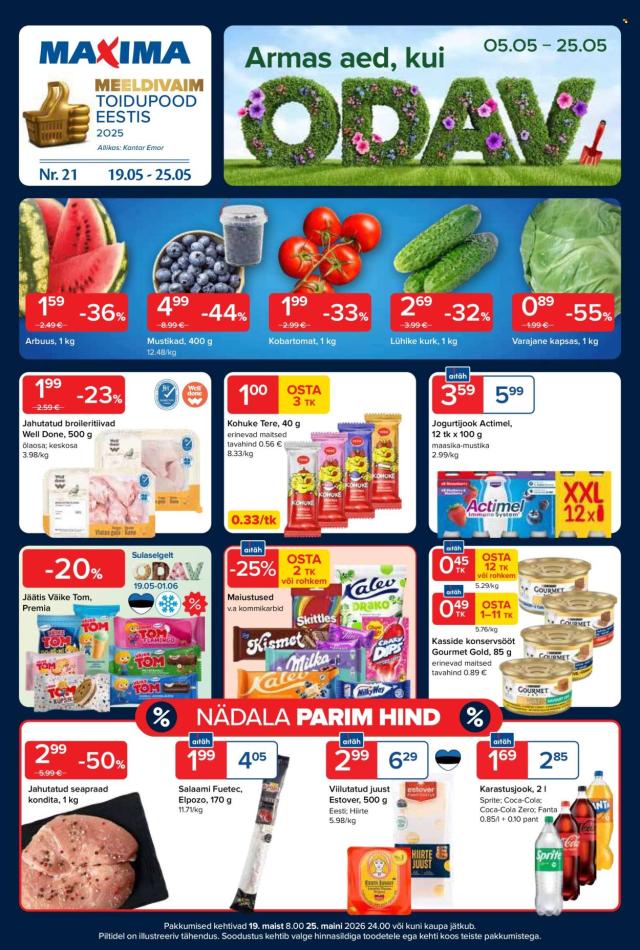 MAXIMA kampaaniad, uusimad lehikud ja lahtiolekuajad | PromoKliendileht.ee
