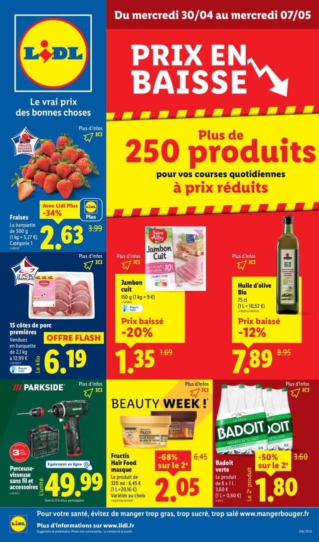 Catalogue LIDL