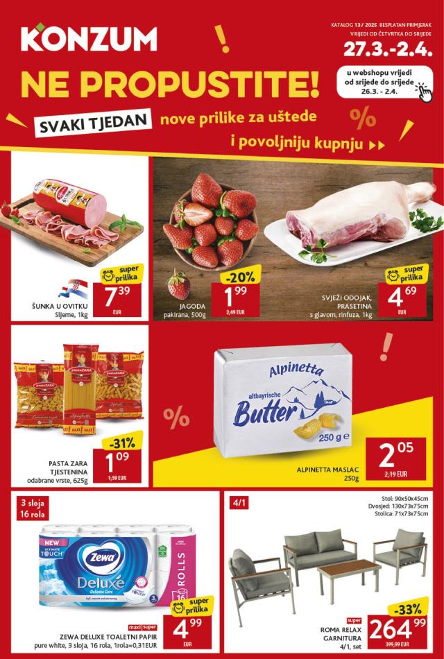 Konzum katalog slika