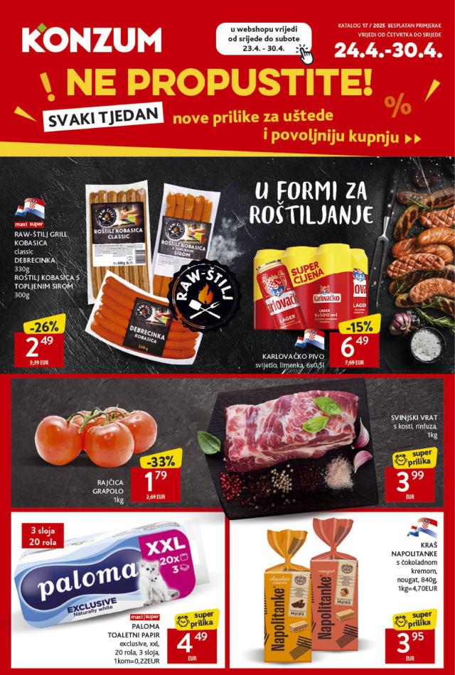 Konzum katalog
